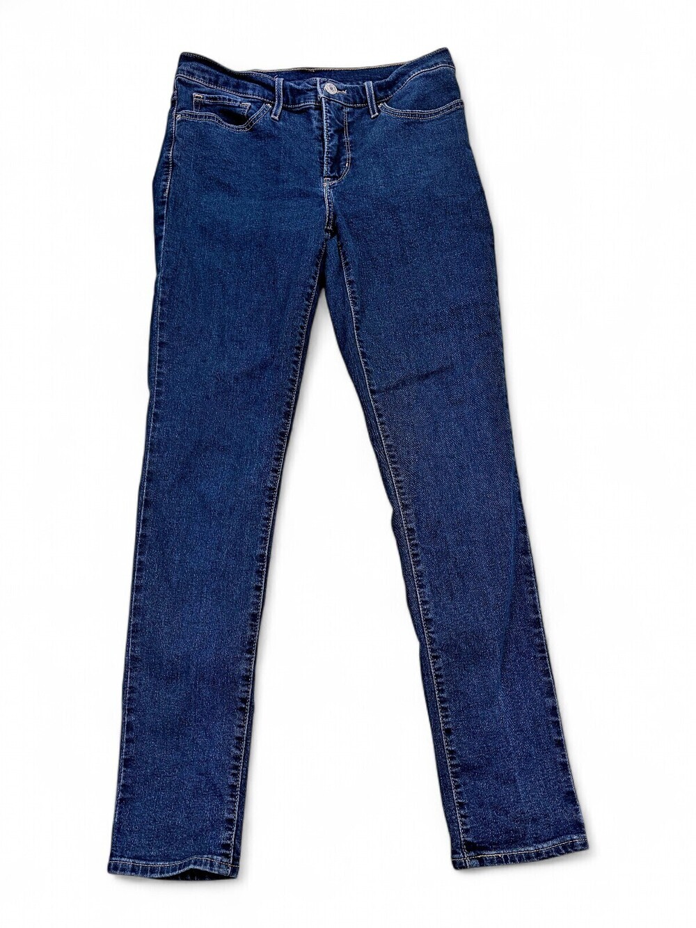 Levi's Women's Straight Leg Jeans 27x30 Dark Wash